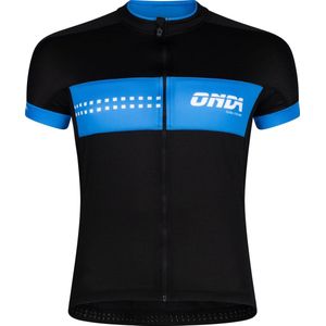 ONDA Fietsshirt korte mouw heren Zwart Blauw - Pro Minho - XL
