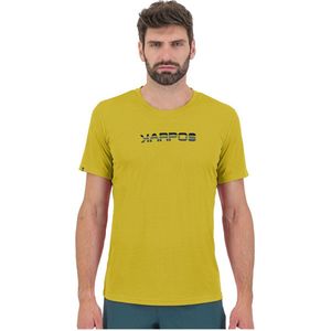 Karpos Loma T-shirt Met Korte Mouwen Geel L Man