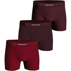 Björn Borg Cotton Stretch boxers - heren boxers normale lengte (3-pack) - multicolor