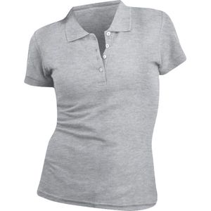 SOLS Vrouwen/dames Mensen Pique Korte Mouw Katoenen Poloshirt (Grijze Mergel)