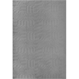 Karpet24 Stilo modern pluizig laagpolig tapijt, antislip onderkant, heerlijk zacht, 3d look, Grijs-160 x 220 cm