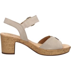 Gabor 764.1 Sandalen - Dames - Taupe - Maat 42