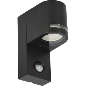 Buitenlamp met Bewegingssensor en GU10 Aansluiting - Weerbestendige Wandlamp voor Balkon, Garage, Terras en Tuin