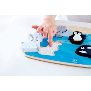 Hape Polar Animal Voelpuzzel (5-delig) - Noordpool thema