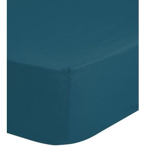 HIP Hoeslaken 90x220 cm petrolblauw