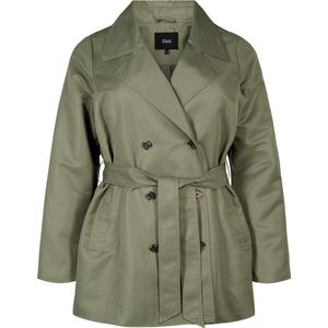 ZIZZI CASELIN JACKET Dames Jas - Army - Maat S (42-44)
