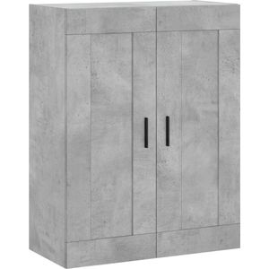 vidaXL-Wandkast-69,5x34x90-cm-bewerkt-hout-betongrijs