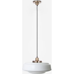 Art Deco Trade - Hanglamp aan snoer Saucer 20's Brons