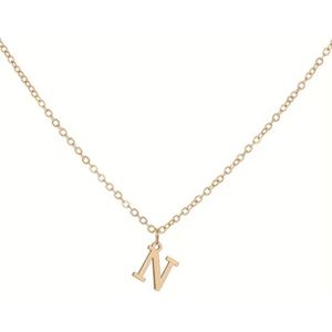 Livano Ketting - Dames - Staal - Nep zilver - Met Hanger - Nep Goud - N