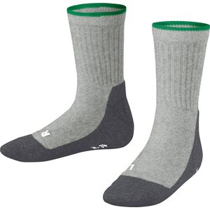 FALKE Active Everyday anatomische pasvorm viscose katoen kindersokken meisjes jongens grijs - Maat 39-42