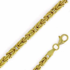 Gouden Koningsketting 3.7 mm 60 cm 14 karaats