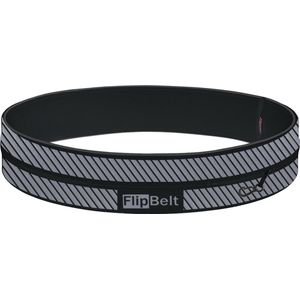 Flipbelt Reflective - Running belt - Zwart - Maat XS