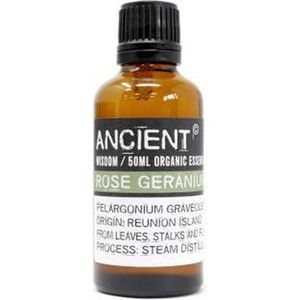 Biologische Etherische olie Rozen Geranium - 50ml - Essentiële Oliën - Aromatherapie - Essentiële Rozen Geranium Olie