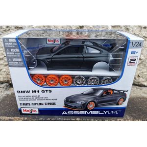 BMW M4 GTS modelauto 1:24 zelfbouwkit Maisto