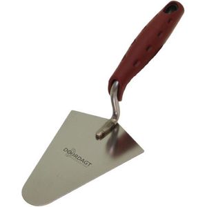 Doordagt - pleistertroffel rvs rond - 140 mm - met softgrip