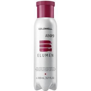 Goldwell Elumen Long Lasting Hair Color Oxidant Free #ab@9 200 Ml