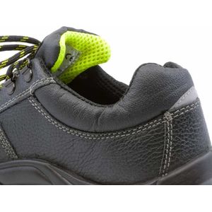 Flex Footwear Easy Low S3 werkschoenen - veiligheidsschoenen - heren - dames - laag - stalen neus - antislip - zwart - maat 47