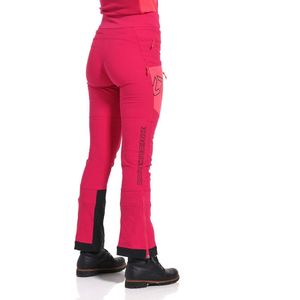 Rock Experience RED TOWER Dames Outdoorbroek Roze M - Wandelbroek Lang