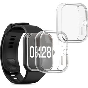 Kwmobile 2x Smartwatch Hoes Geschikt Voor Xiaomi Redmi Watch 4 - Transparant