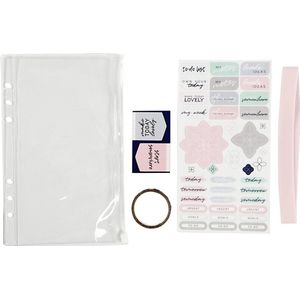 Creotime Plastic Etui Met Accessoires A5