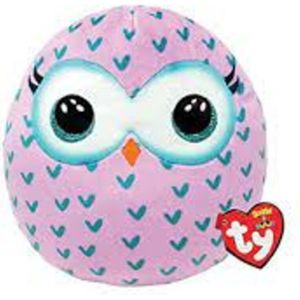 TY Squish a Boo Winks Owl 31 cm