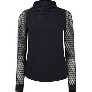 Evou Sportshirt lange mouw - Black Edition - maat XS