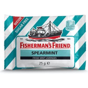 Fisherman's Friend - Spear Mint Suikervrij - 12 x toonbankdozen 12 x (24x25gr) - 288 zakjes