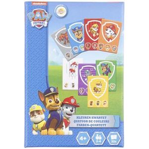 PAW Patrol kleuren kwartet - Blauw / Multicolor - Karton - 32 kaartjes - Spel