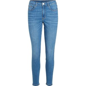 Vila Jeans Visarah Lia03 Rw Skinny Jeans-noos 14084766 Medium Blue Denim Dames Maat - W28 X L32