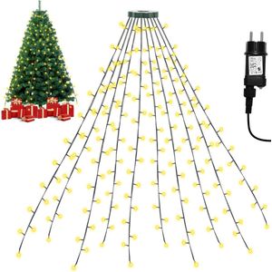 LED-lichtketting kerstboom Kerstboomketting 280 LED's boomjas met ring