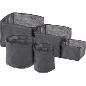 Flexi Pond Basket Flexibele Mand Vijvermand 30x30x25 cm, 10 stuks verpakking
