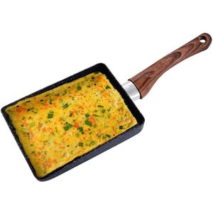 Nonstick Omelet Pan - multifunctioneel - 1 stuk - aluminium