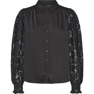 VERO MODA VMCABENA L/S SHIRT WVN BTQ Dames Blouse - Maat S