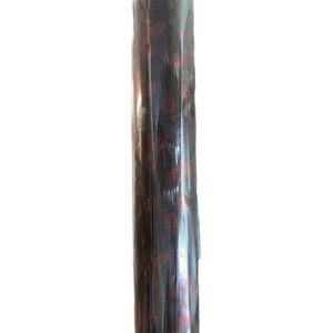 Inpakpapier Bruin Cadeaupapier Bladeren Rood C4151- Breedte 70 cm - 100m lang