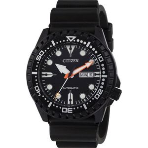 Citizen NH8385-11EE Horloge - Rubber - Zwart - Ø 46 mm