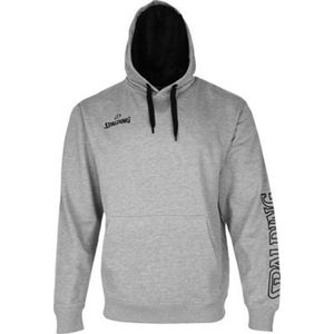 Spalding Team II Sweater Met Kap Heren - Grijs Gemeleerd | Maat: 3XL