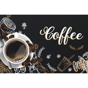 Coffee Spandoek 60x120cm