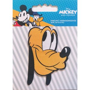 Disney - Mickey Mouse Pluto kijkt omhoog - Patch