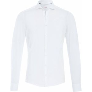 Pure - H.Tico The Functional Wit Shirt - Heren - Maat 39 - Slim-fit