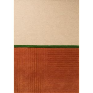 Vloerkleed Brink & Campman Decor Rhythm Tangerine 98003 - maat 140 x 200 cm