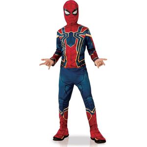 RUBIES FRANCE - Klassiek Iron Spider Infinity War kostuum voor jongens - 122/128 (7-8 jaar)