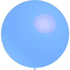 DW4Trading XL Ballon Licht Blauw - Feestversiering - 90 cm