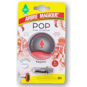 Autoluchtverfrisser - Lucht verfrisser voor in de auto - Auto geur - Ambre Magique - Parfum - Exotic - 3D pop.