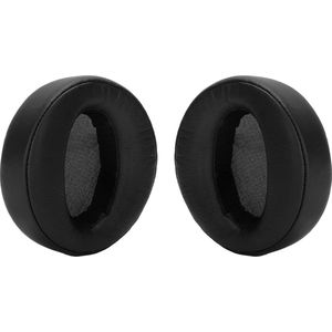Vervangende Spons + PU-lederen Oorkussens - Oorkussens Sony MDR-XB950BT - Zwart .