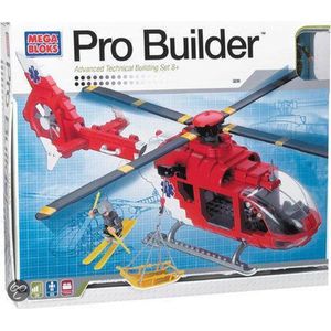 Mega Bloks Rescue Helikopter Bouwset - Constructiespeelgoed