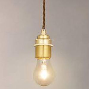 Calex - Retro Pendant - Hanglamp - Messing - B22 fitting