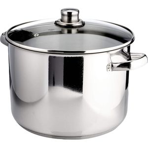 A26 pan roestvrij staal - Karl zilver 24 cm 10 liter