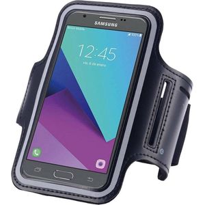 Sportarmband Hardloopband Zwart Hoesje Geschikt voor Samsung Galaxy J5 2017