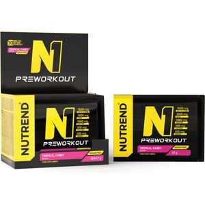 Nutrend - N1 Pre-Workout (Tropical Candy - 10 x 17 gram)
