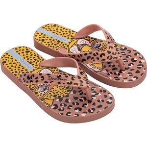 Ipanema Safari Fun Kids Slippers Dames Junior - Pink/Yellow - Maat 27/28